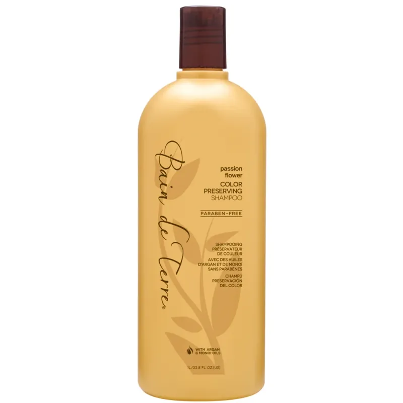Bain de Terre - Shampoing - Passiflore - Préservateur de Couleur (1L)