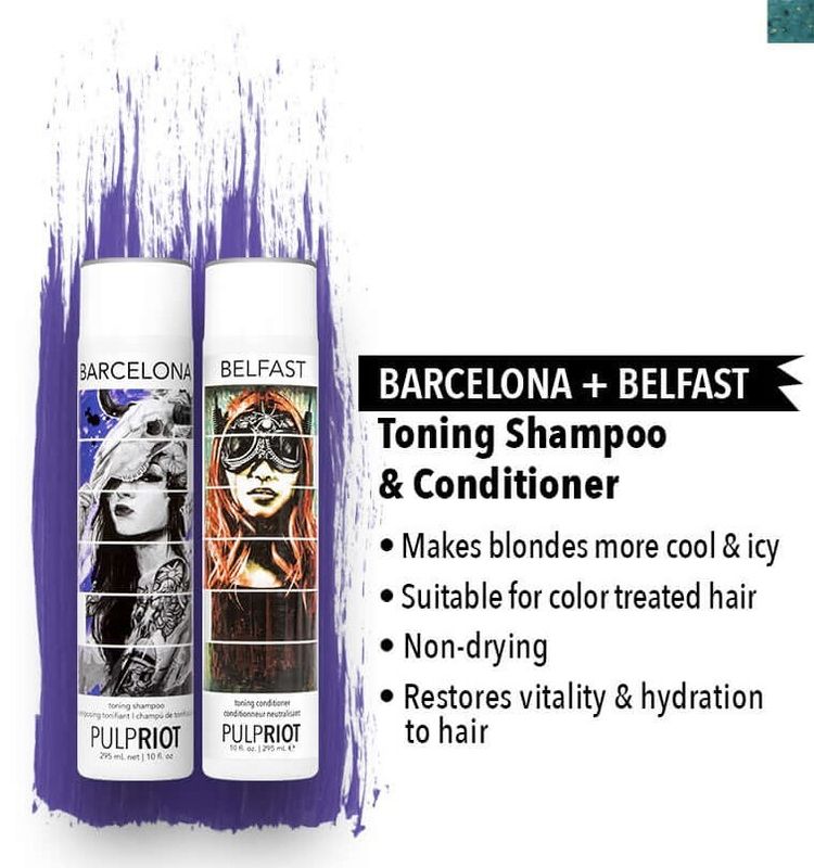 Pulp Riot - Shampoing Bleu BARCELONA (975ml)