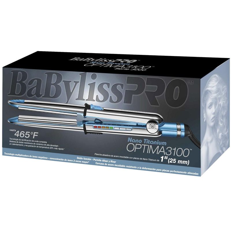 Babyliss Pro Optima 3100 Fer Plat Inox 1'' #BABSS3100TUC