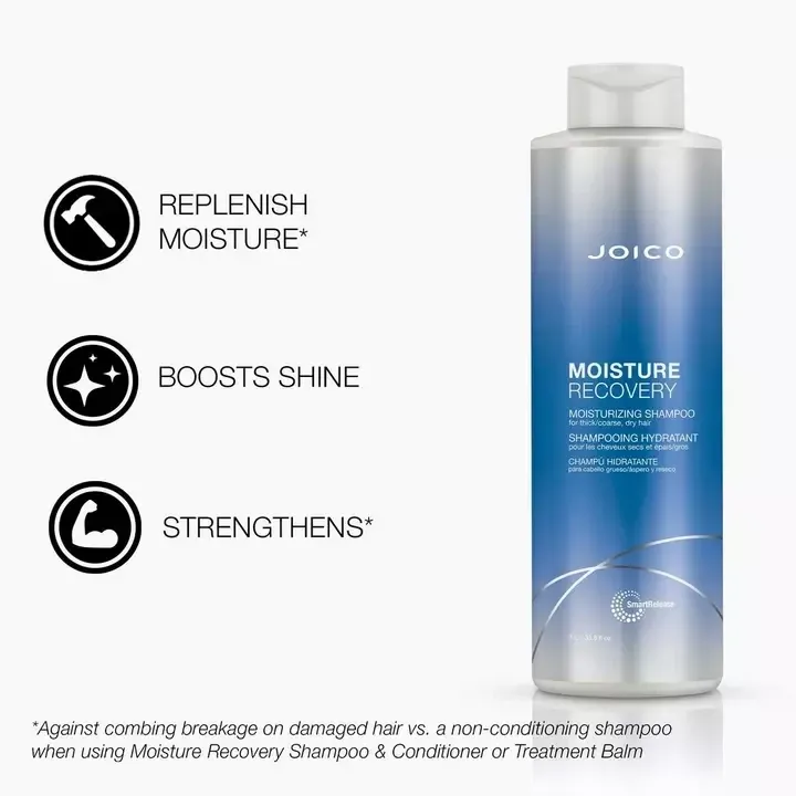 Joico Moisture Recovery - Shampoing Hydratant 1L
