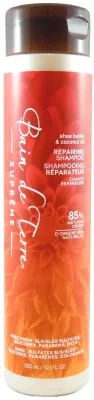 Bain de Terre Suprême - Shampoing - Beurre de Karité Huile de Noix de coco - Réparateur (300 ml)