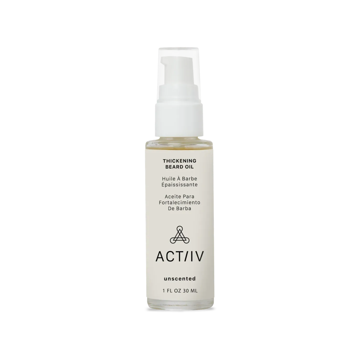 Actiiv Huile à Barbe Épaississante Sans Odeur 30ml