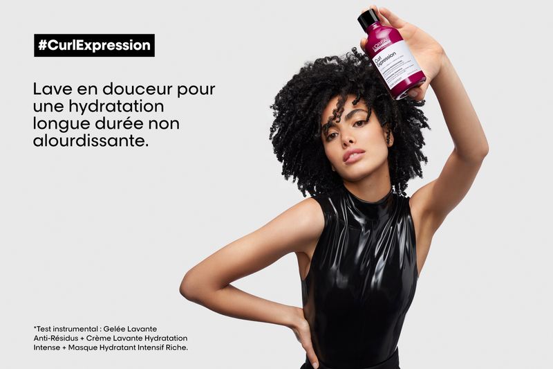 CURL EXPRESSION Shampoing Crème Hydratation Intense 1.5L/50.7oz