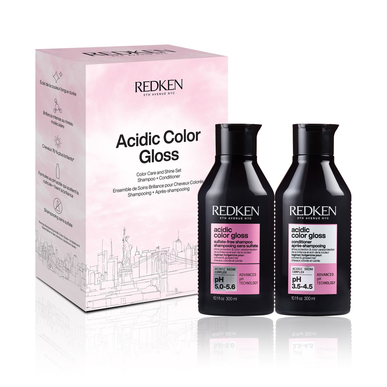 REDKEN - DUO du Printemps - ACG - ACIDIC COLOR GLOSS (2x 300ml)