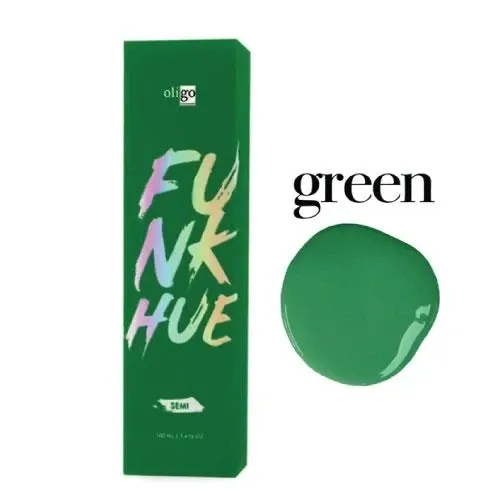Oligo FunkHue Vert Semi-Permanente (100ml/3.4oz)