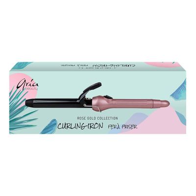 Aria Beauty - Fer à friser Ionique avec pince 1" (rose gold)
