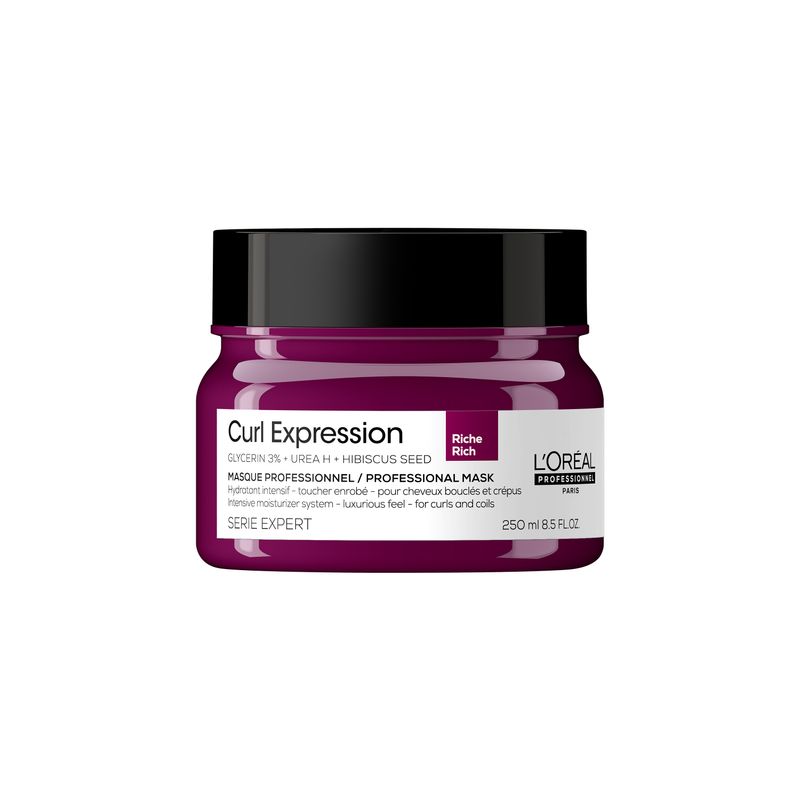 CURL EXPRESSION Masque RICHE Hydratant Intensif 250ml/8.5oz CURL EXPRESSION Masque RICHE Hydratant Intensif 250ml/8.5oz