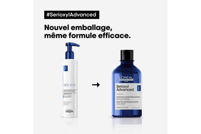 Serioxyl Advanced - Shampoing Densifiant 500ml/16.9oz