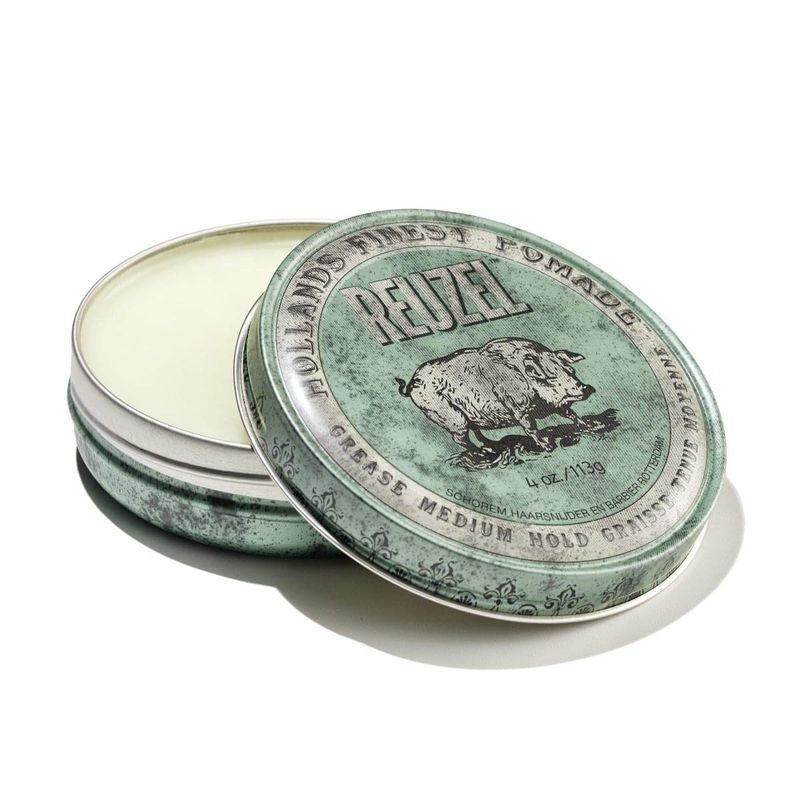 REUZEL Pommade - Vert Grease Tenue Moyenne Brillance Moyenne (113g - 4 oz)