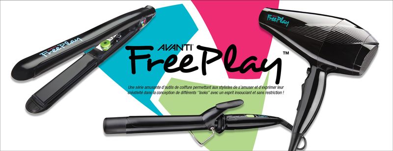 Avanti FreePlay - Séchoir en Céramique Noir #AFRAIRC