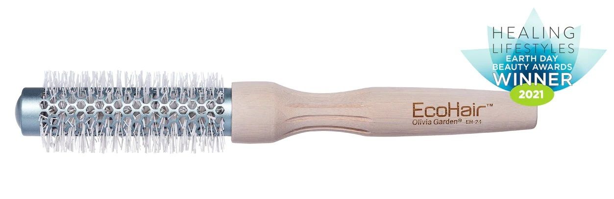 Olivia Garden - Brosse Bamboo EcoHair Thermale 1&#39;&#39; (24mm)