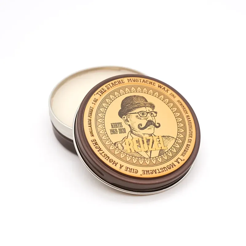 REUZEL Barbe - The Stache Bourbon - Cire à Moustache (28g - 1 oz)