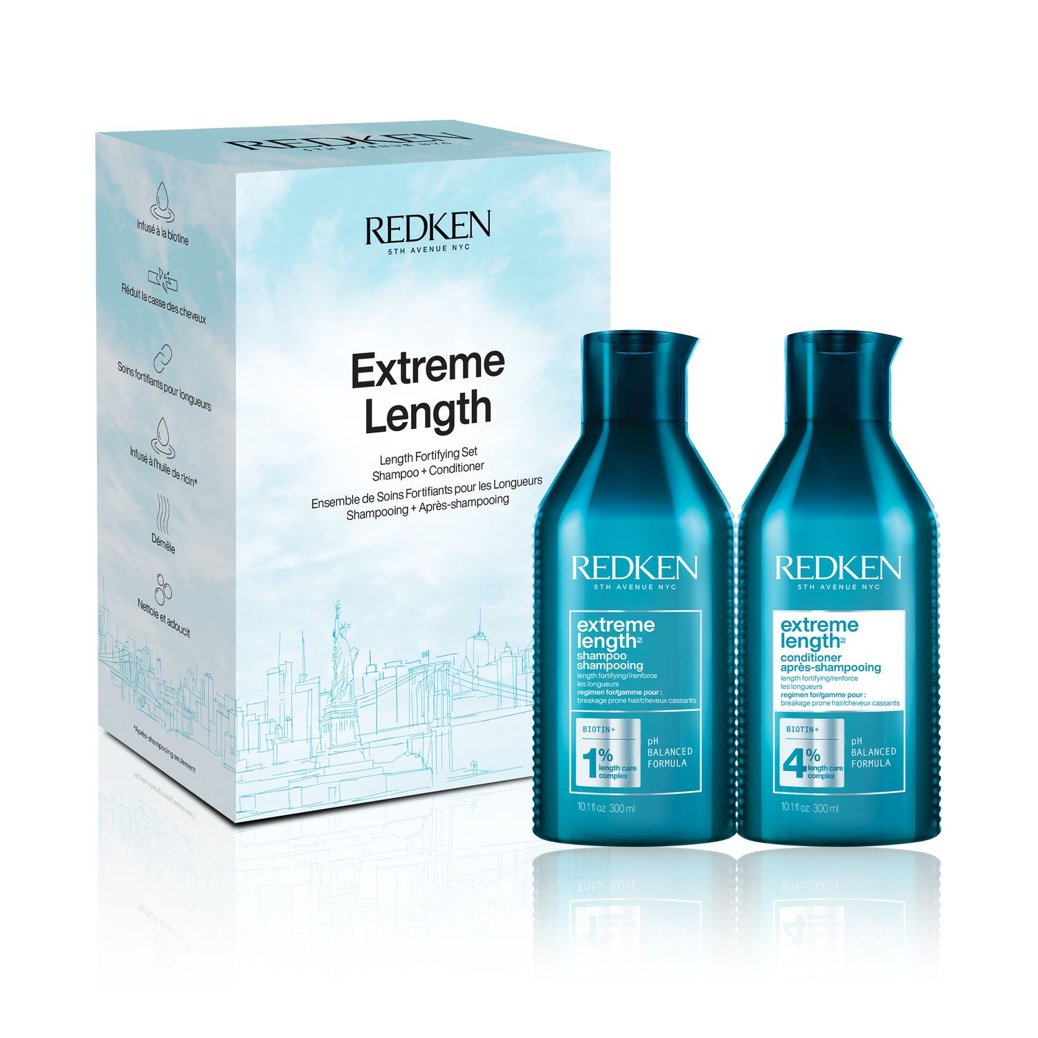 REDKEN - DUO du Printemps - EXTREME LENGHT (2x 300ml)