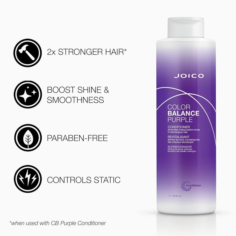 Joico Color Balance PURPLE - Revitalisant Violet 1L