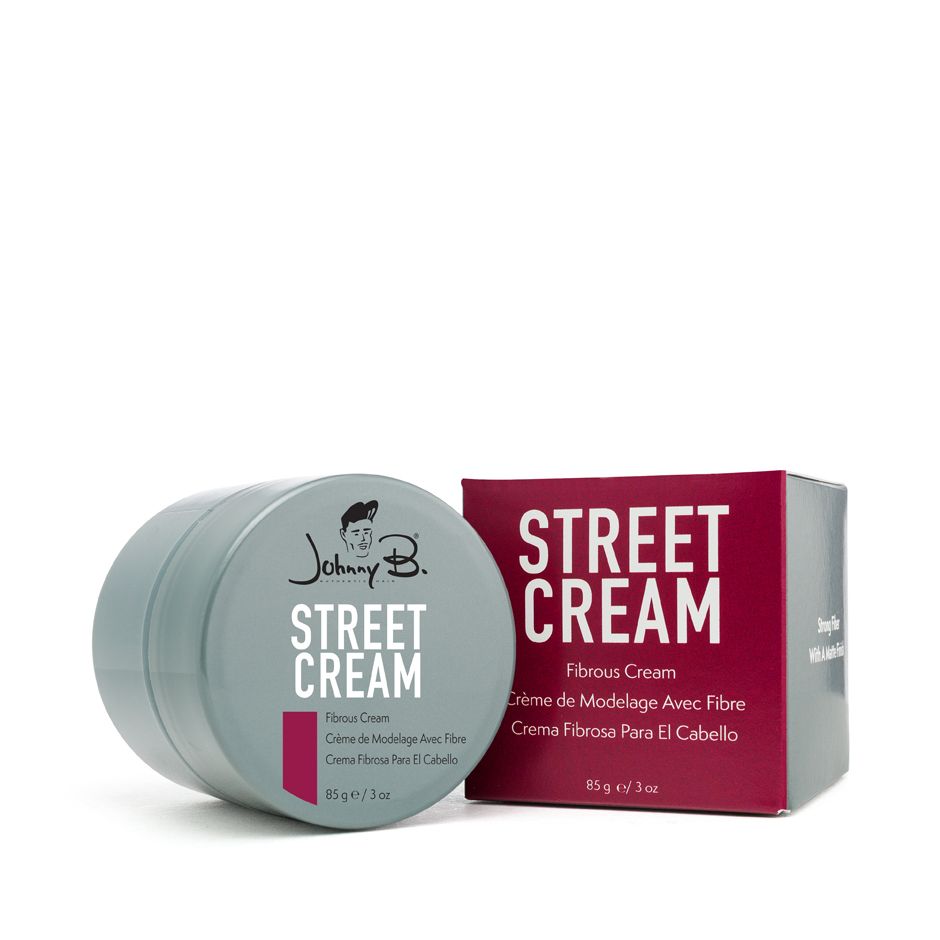 Johnny B. - STREET CREAM - Crème de modelage avec fibre (85g/3oz)