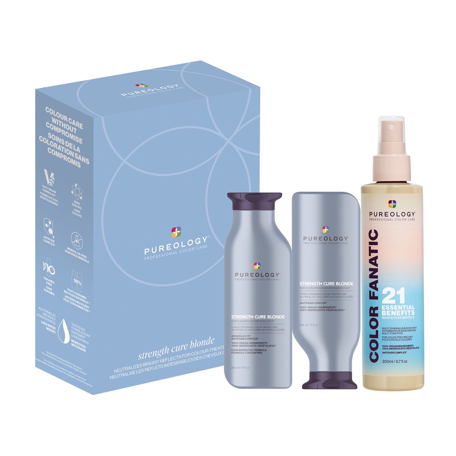 Pureology Strength Cure Blonde (Coffret des Fêtes 2023)