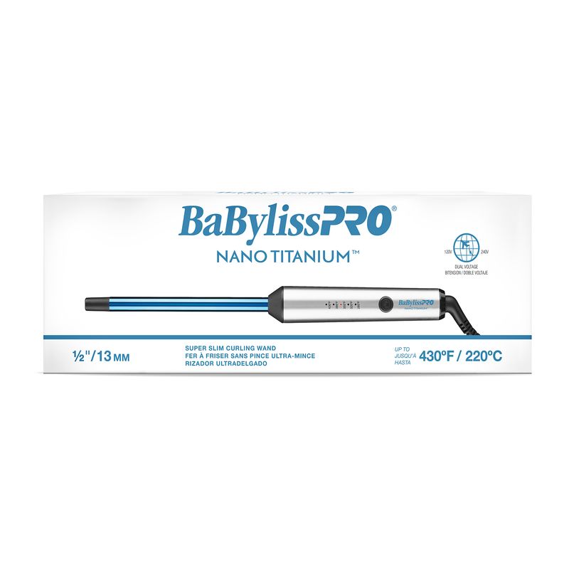 Babyliss Pro Nano Titanium Fer à Friser 1/2'' #BNTW50UC