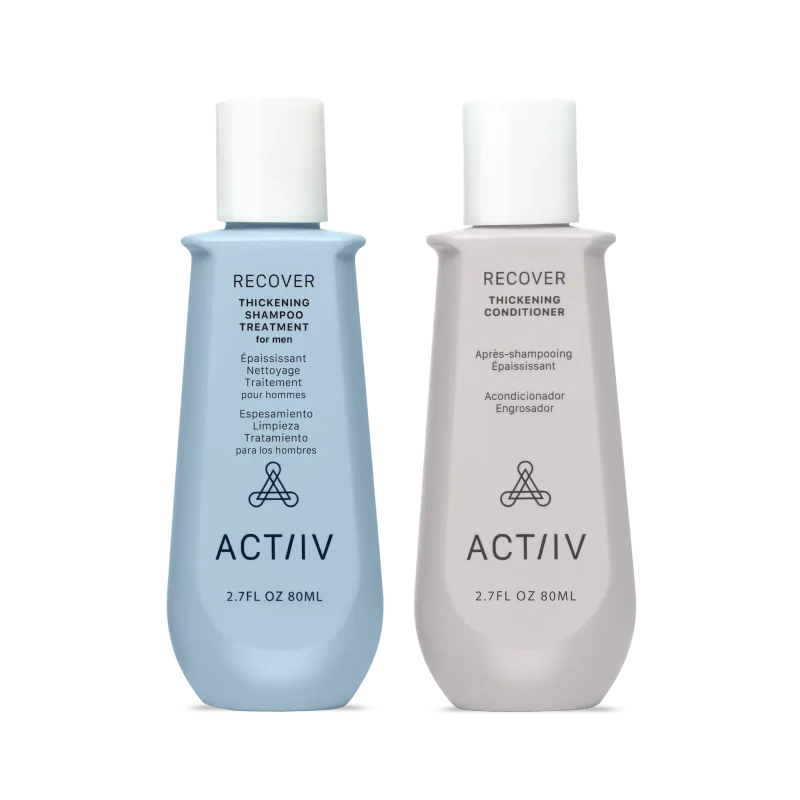 Actiiv Recover Duo Voyage pour Homme 2x 80ml Actiiv Recover Duo Voyage pour Homme 2x 80ml