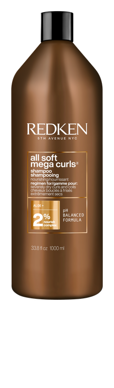 REDKEN All-Soft MEGA Shampoing Nourrisant 1L