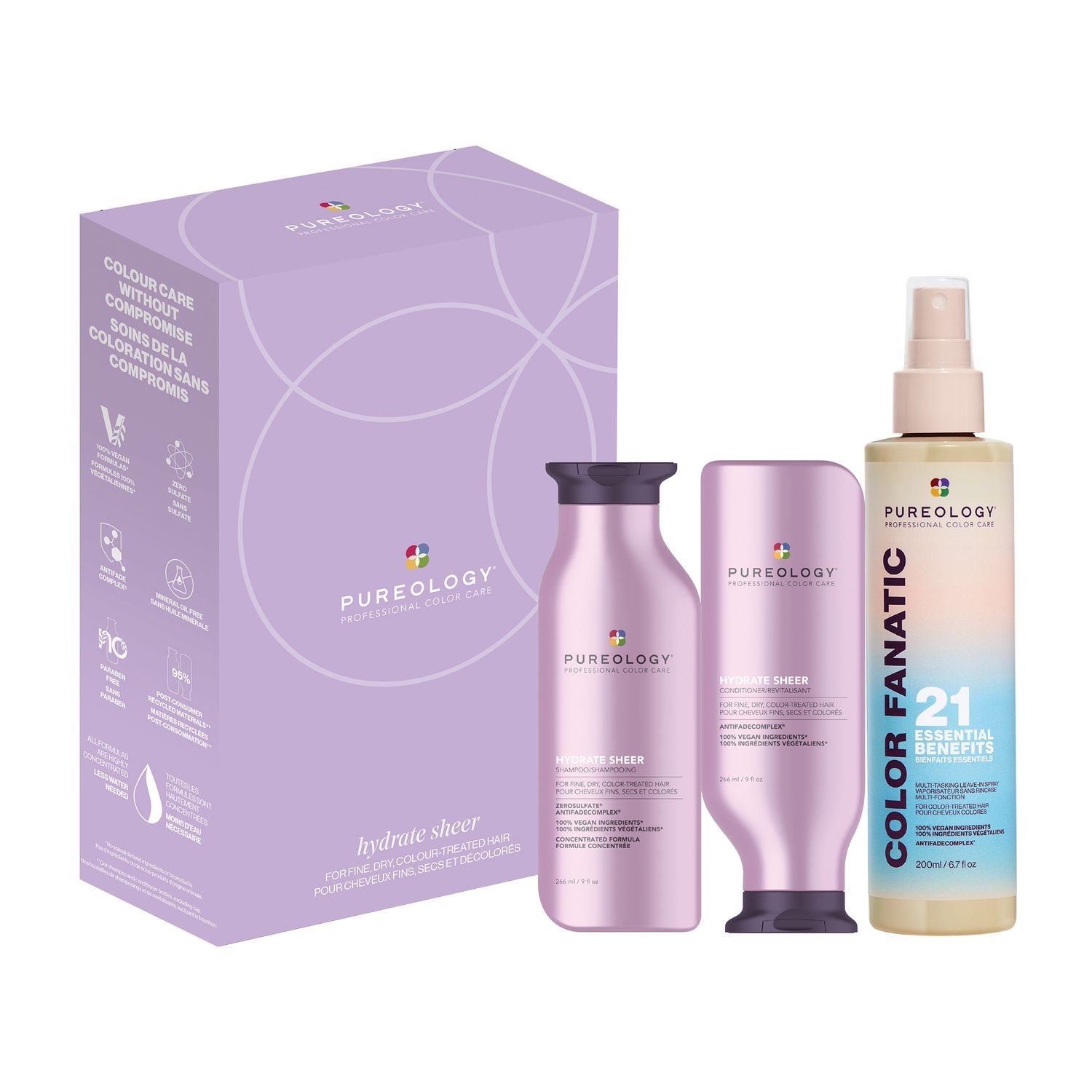 Pureology Hydrate Sheer (Coffret des Fêtes 2023)