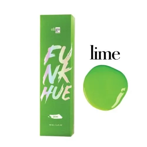 Oligo FunkHue Lime Semi-Permanente (100ml/3.4oz)