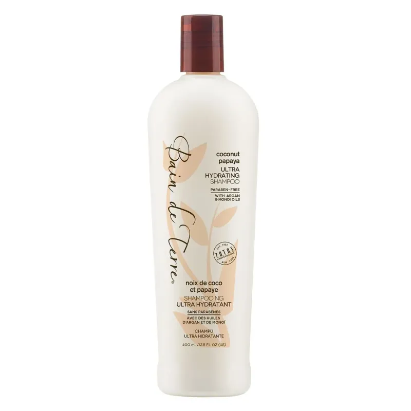Bain de Terre - Shampoing - Noix de Coco Papaye - Ultra Hydratant (400 ml)