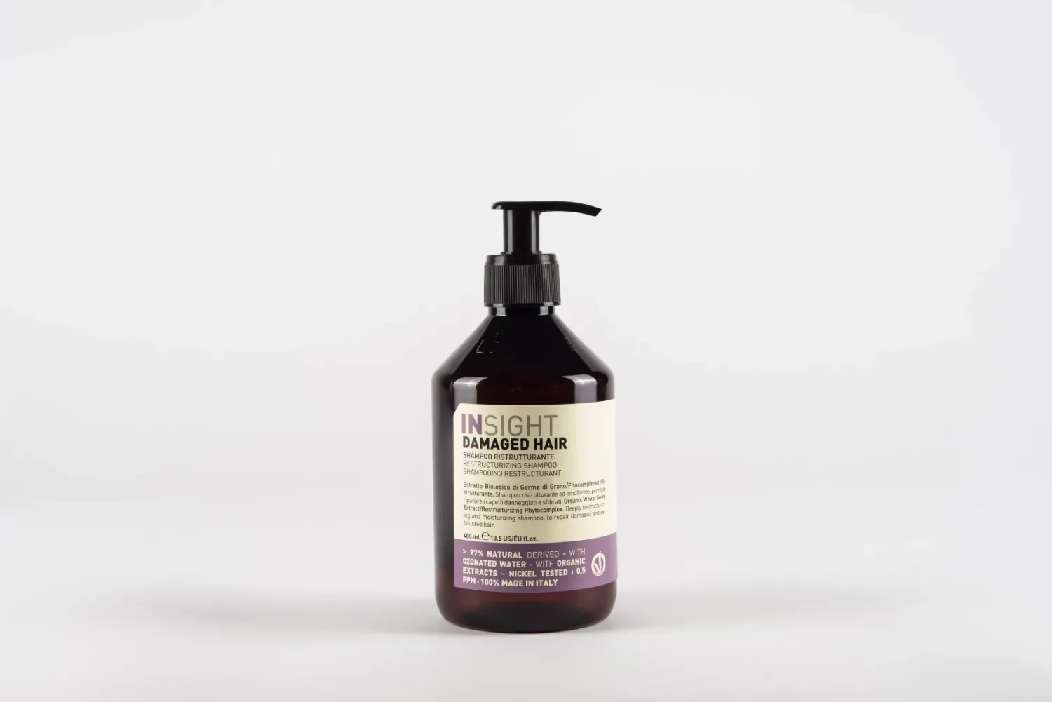 INSIGHT - Cheveux Abimés - Shampoing Restructurant 400ml