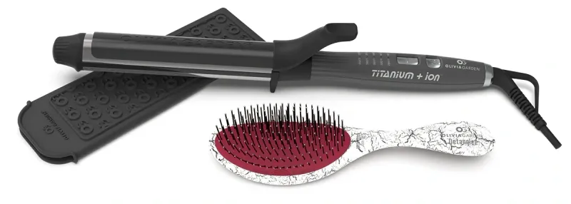 Olivia Garden - Fer à Friser 1-1/4 po Titanium Ion Olivia Garden - Fer à Friser 1-1/4 po Titanium Ion