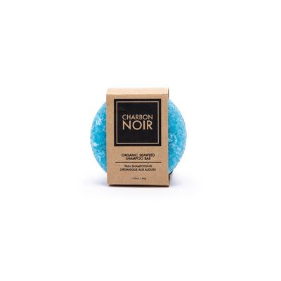 Charbon Noir - Pain de Shampoing Algues Marines (60g) 