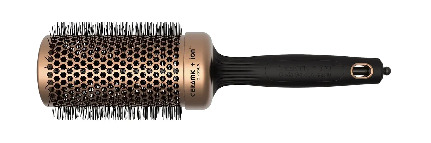 Olivia Garden - Brosse Ronde LUXE Ceramic ION Thermale 55mm (2-1/8&#39;&#39;)