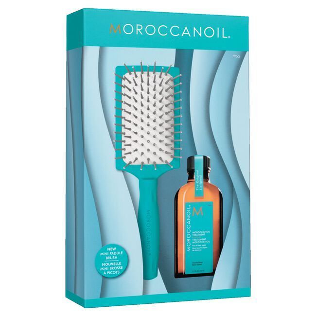 Moroccanoil - Essentiels Nomade Régulier (avec Mini-Brosse) Moroccanoil - Essentiels Nomade Régulier (avec Mini-Brosse)