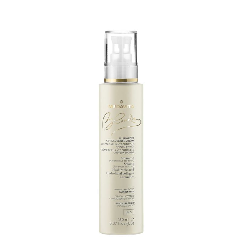 Medavita Blondie - Crème Scellante Cuticules Cheveux Blonds (150ml)
