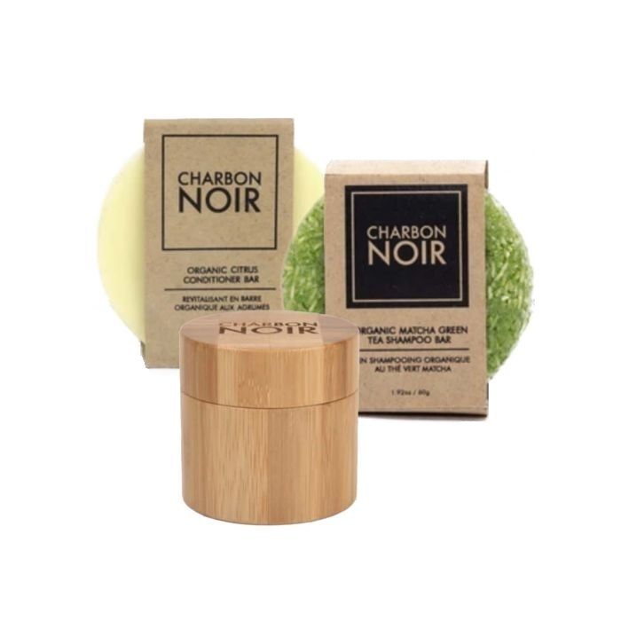Charbon Noir - Duo Shampoing Matcha et Revitalisant Agrume