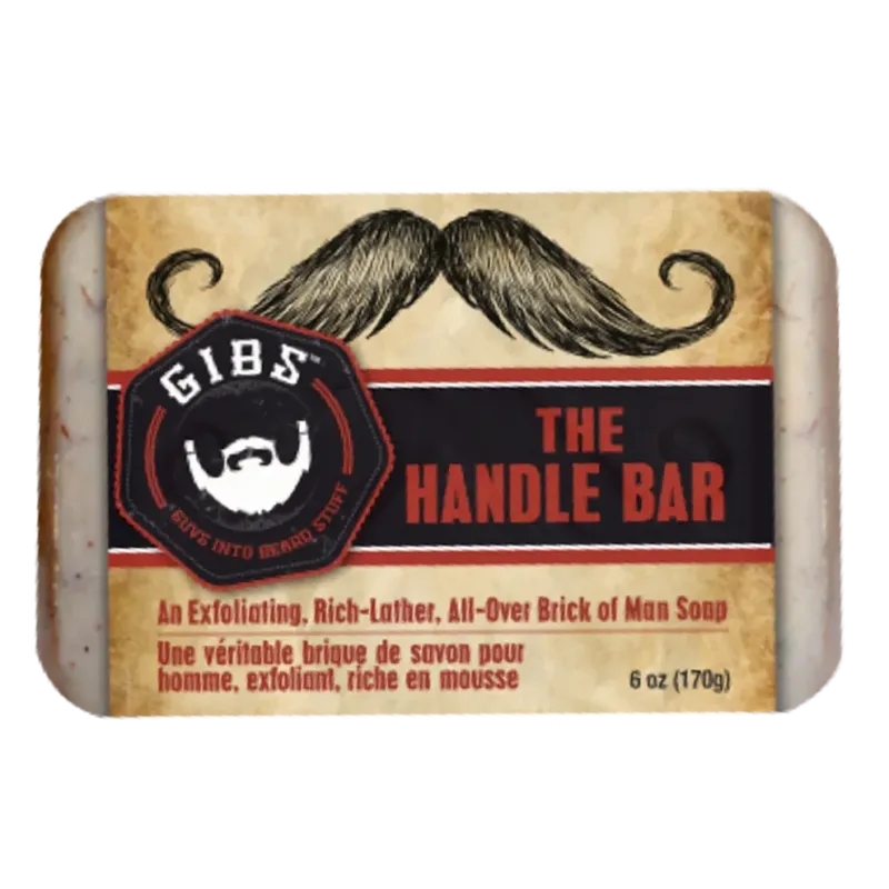 Gibs - The Handle Bar - Savon Exfoliant (170g)