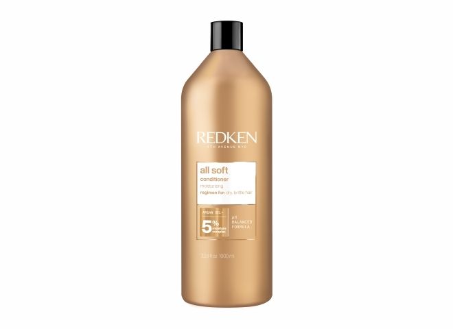 REDKEN All-Soft Après-Shampoing Cheveux secs et abimés 1L