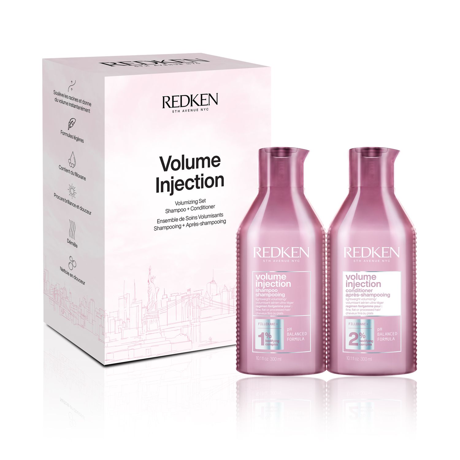 REDKEN - DUO du Printemps - VOLUME INJECTION (2x 300ml)