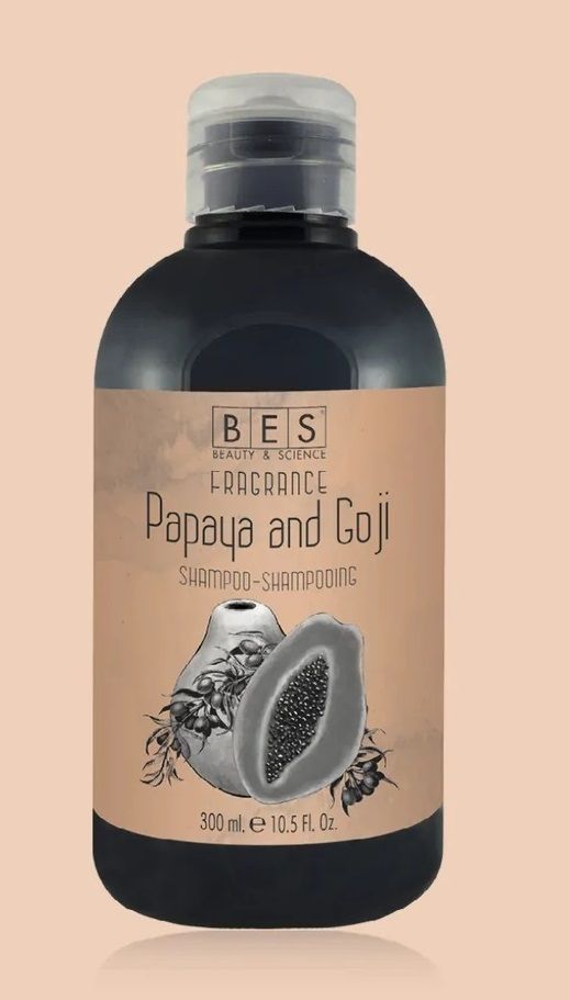 BES Fragrance - Shampoing Papaye et Goji 300ml