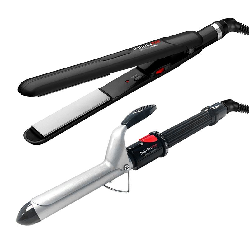 Babyliss Pro Ceramix Xtreme Duo Fer à Friser + Fer Plat #CEBKPP2C