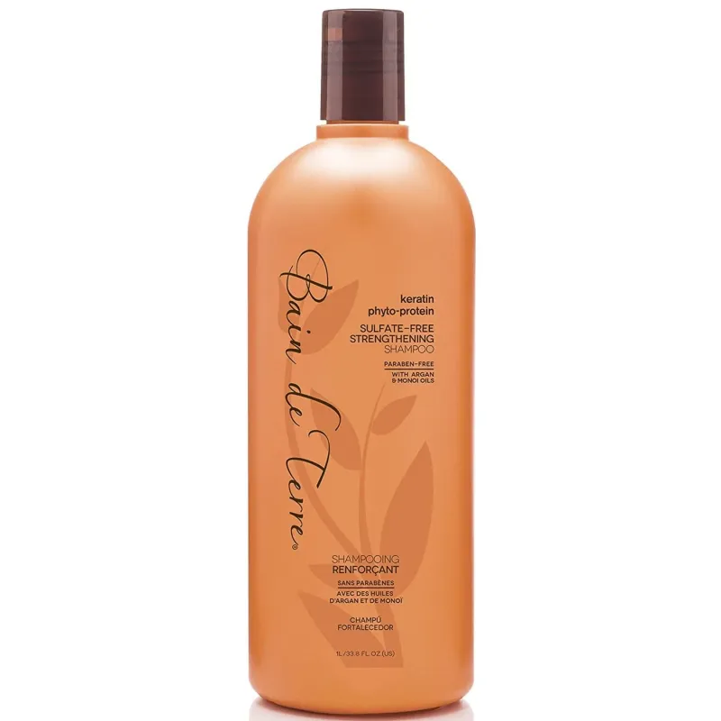 Bain de Terre - Shampoing - Keratin Phyto Protein - Renforçant (1L)