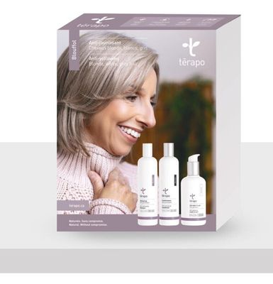 Térapo - Coffret Blouffol (Shampoing 350ml + Revitalisant 350ml + Soin 250ml) 