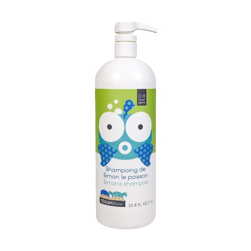 Térapo Junior - Shampoing Simon le Poisson 0-9 ans (1L) Térapo Junior - Shampoing Simon le Poisson 0-9 ans (1L)