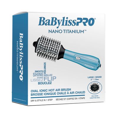 Babyliss Pro Nano Titanium Brosse Chauffante Large (BNTHB300C)