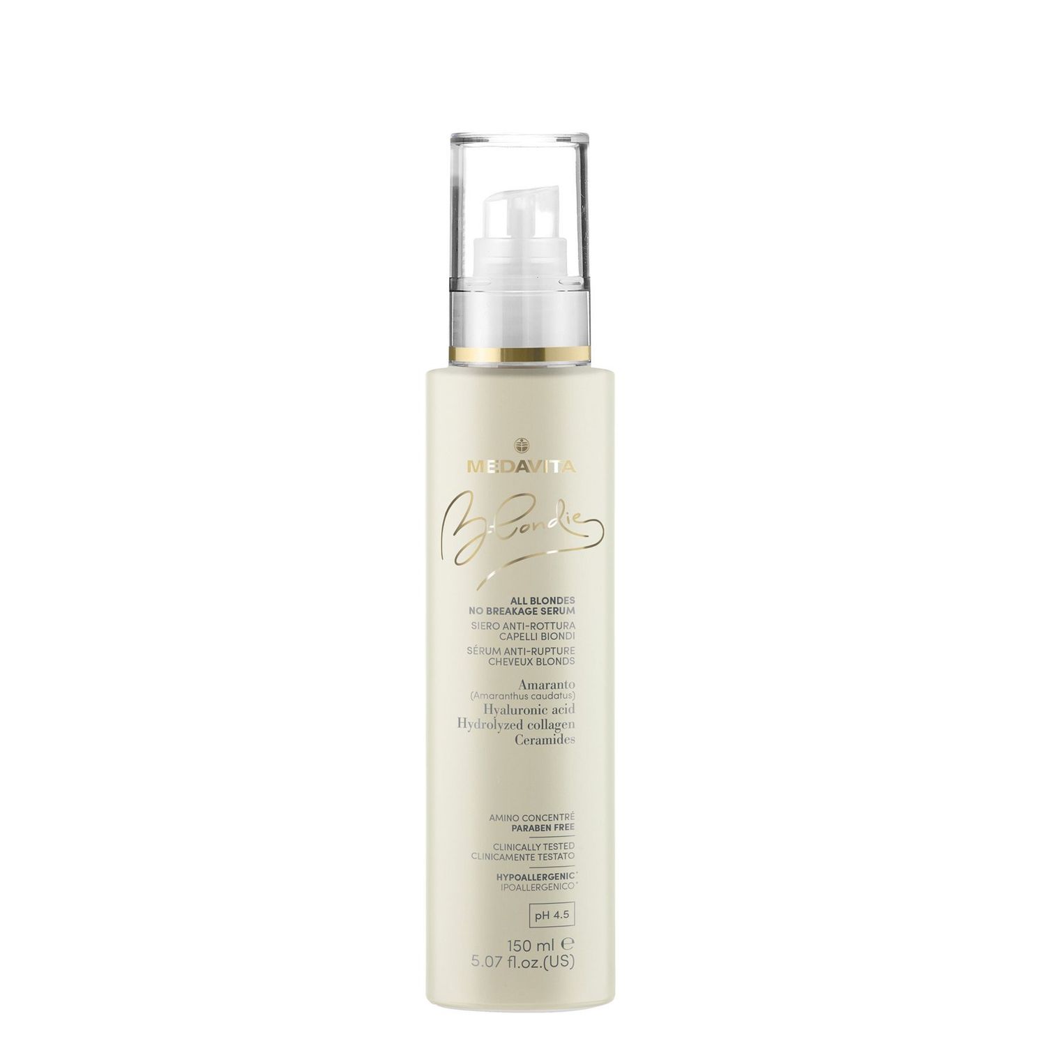 Medavita Blondie - Sérum Anti-Rupture Cheveux Blonds (150ml)