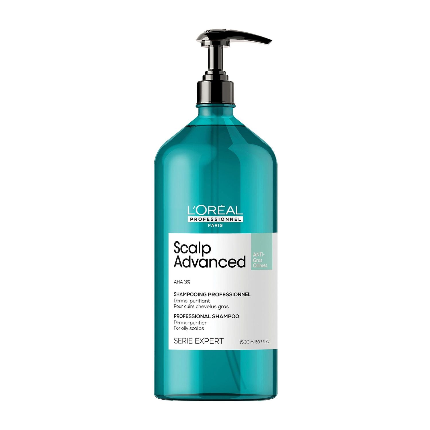Scalp Advanced - Shampoing Dermo-Purifiant Anti-Gras 1,5L