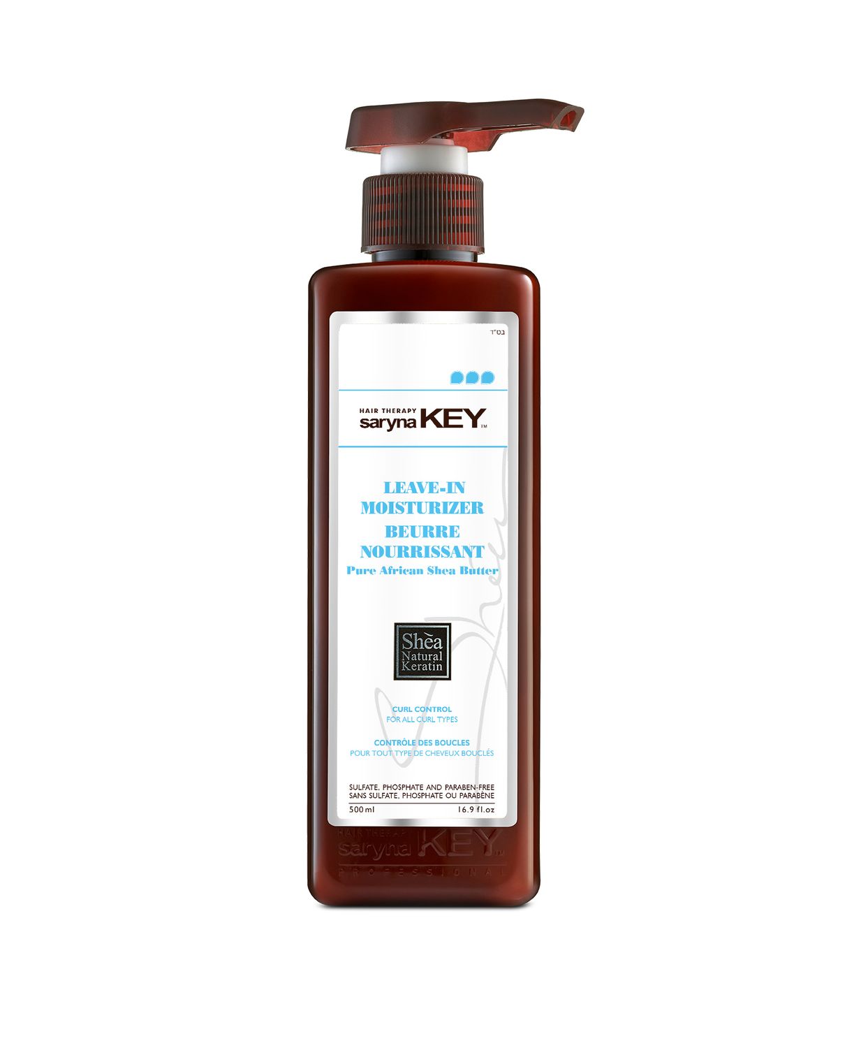 Saryna Key - Contrôle des Boucles Crème/Lait de Karité Revitalisant Sans Rinçage (500ml)
