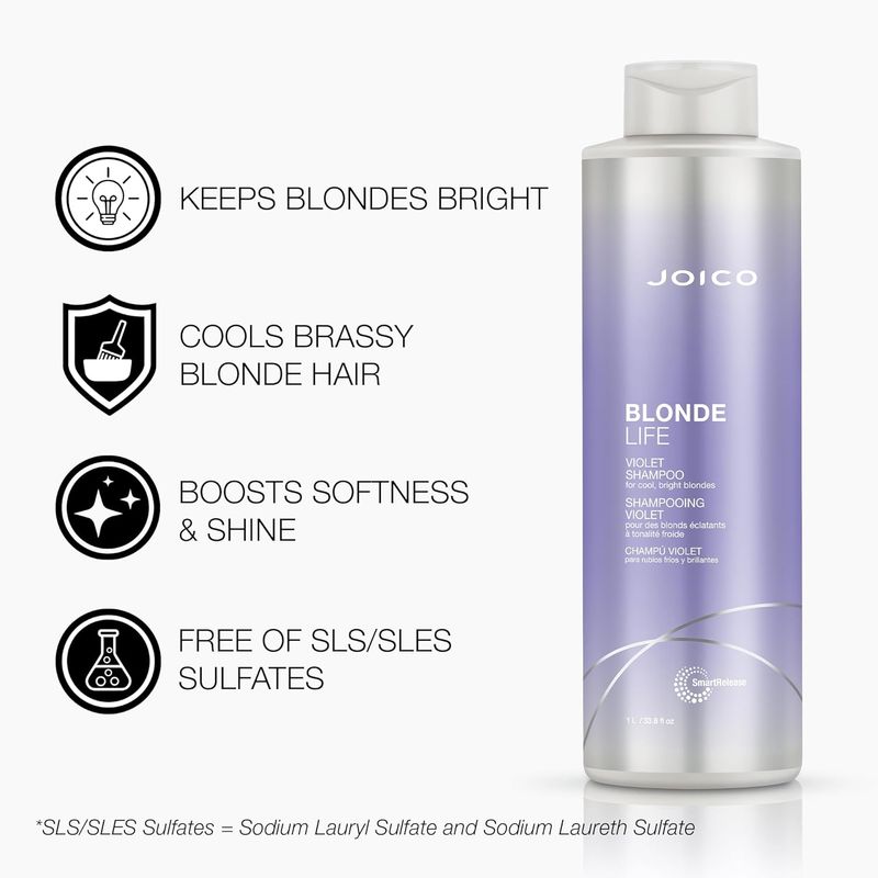 Joico Blond Life Shampoing Violet 1L