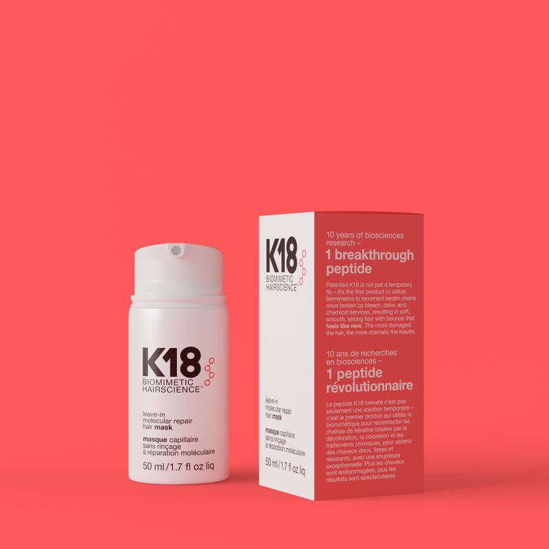 K18 - Masque Capillaire Sans Rinçage à Réparation Moléculaire (50ml)