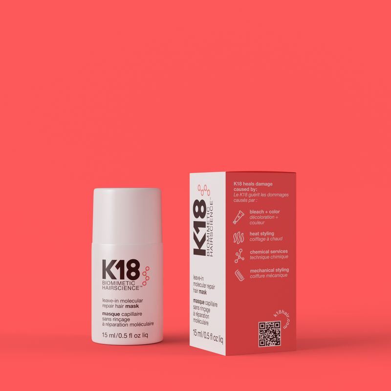 K18 - Masque Capillaire Sans Rinçage à Réparation Moléculaire (15ml)