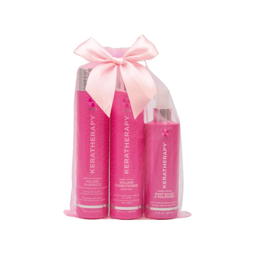 Keratherapy Volume Trio (Sh+Rev 300ml et Root Boast 250ml)