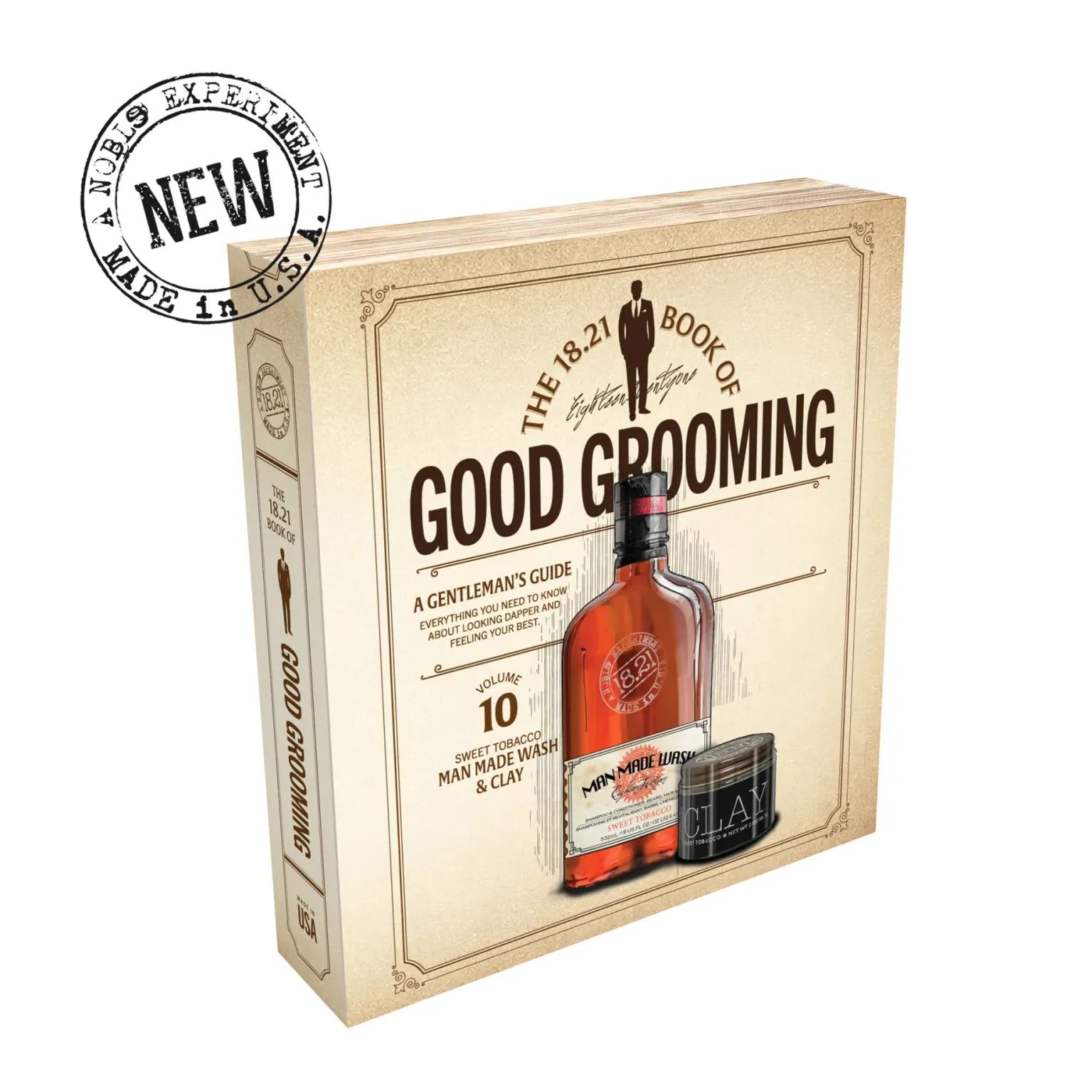 18.21 Man Made - Coffret Volume #10 Sweet Tobacco (Wash &amp; Clay)